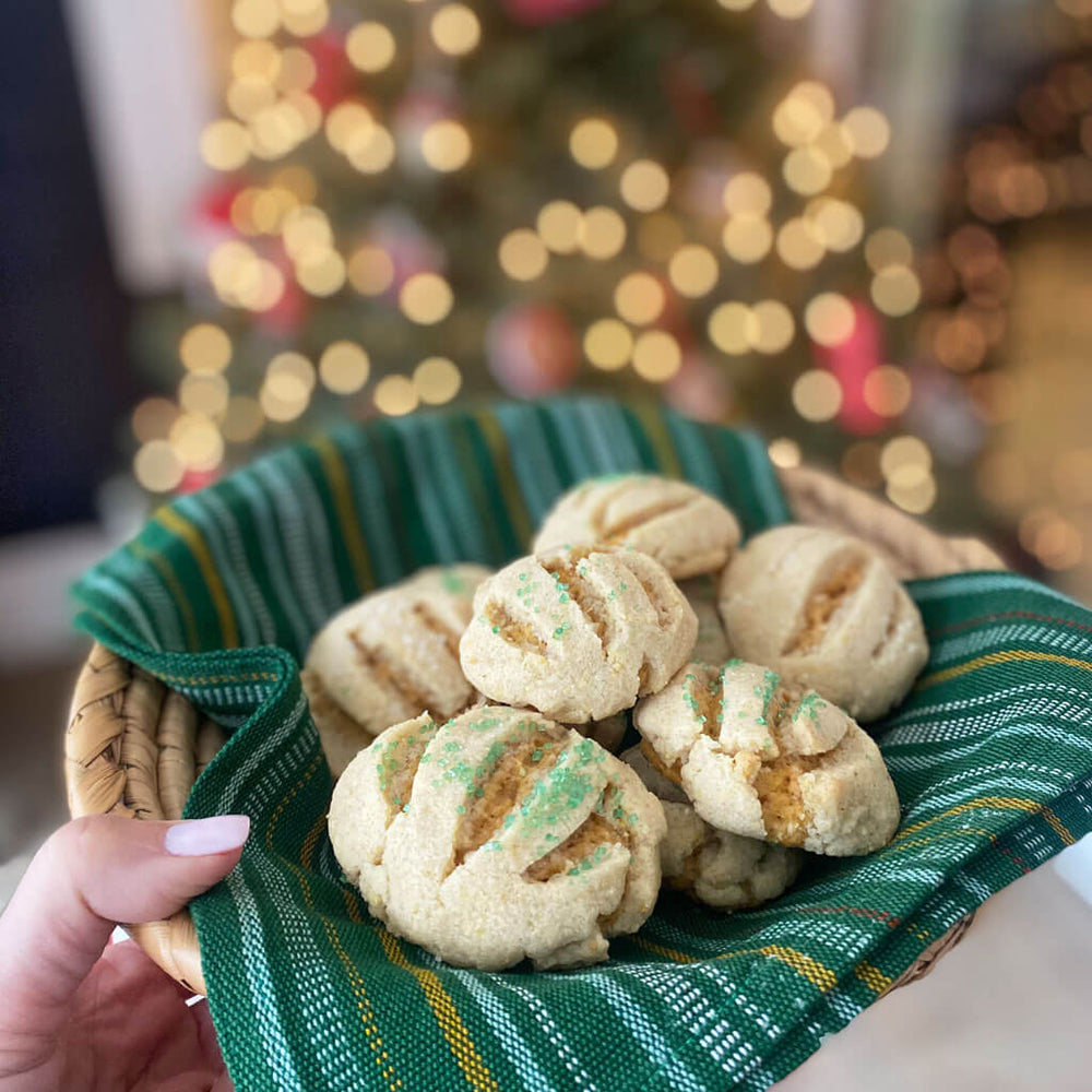 Holiday Spiced Concha Cookies