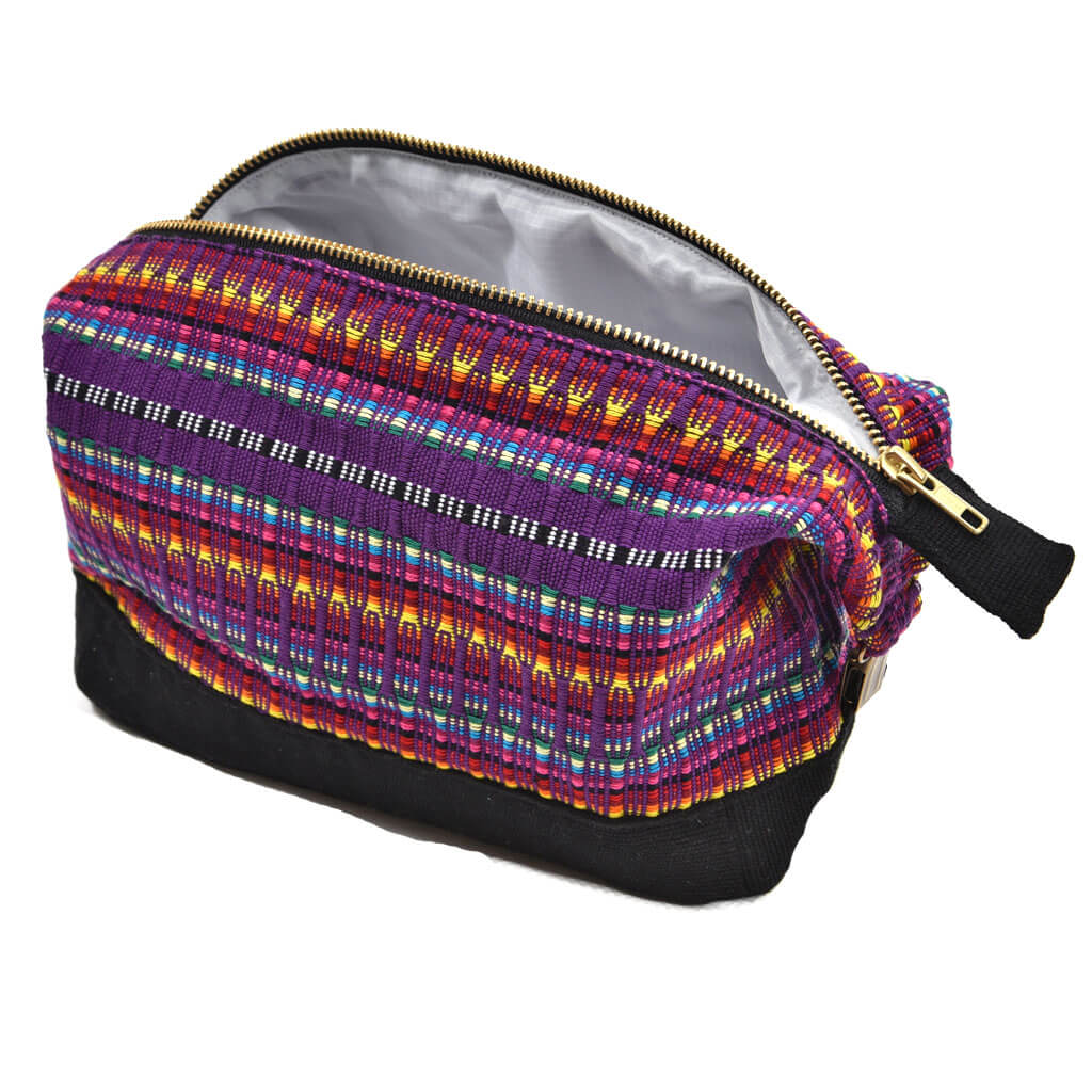 Hand Woven Toiletry Bag | Panelito Plum